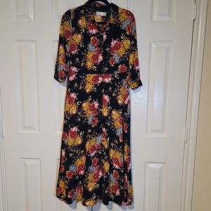 Time and Tru Floral Dress